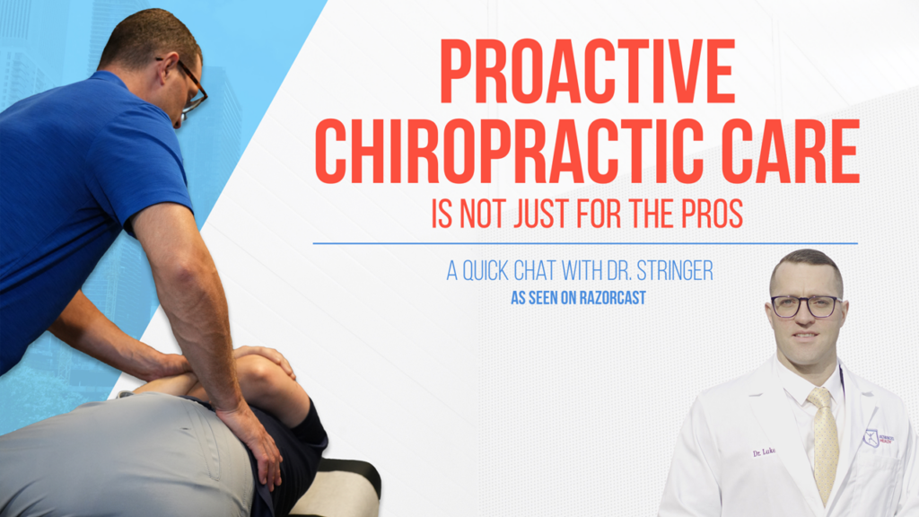Chiropractor providing a chiropractic care treatment on a patient